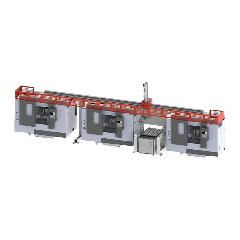 Línea de producción de Automatización de la serie Q de servicio pesado de 150200 CNC Automation