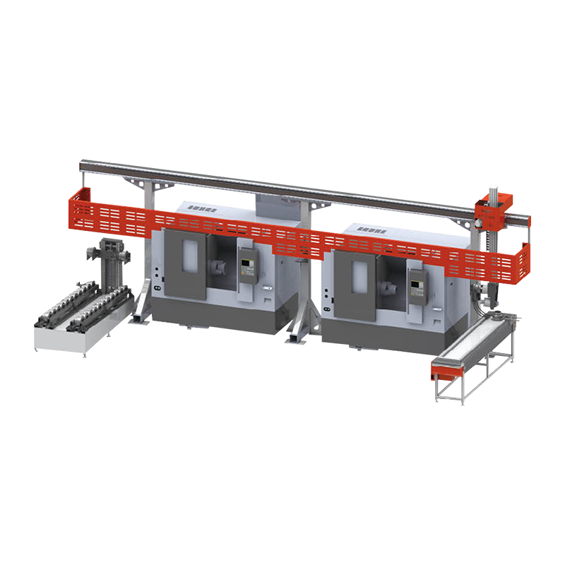 150200 Línea de producción de Automation de Automation de Lathe de Tornio CNC 150200
