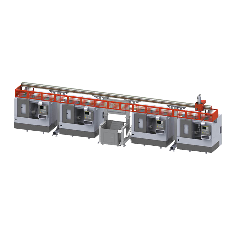 Línea de producción de automatización CNC de la serie Medium V de 150200 CNC