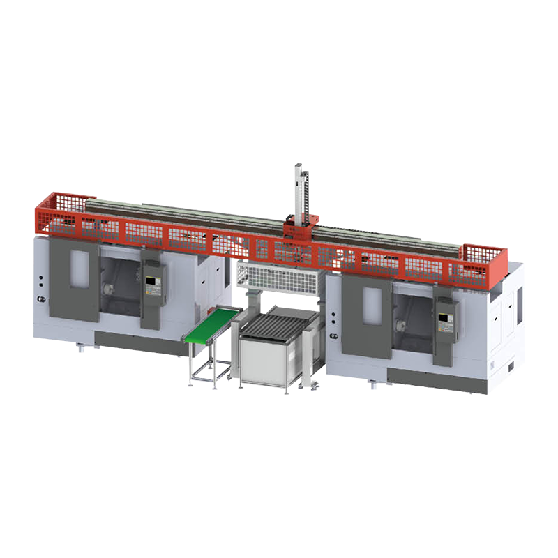 Línea de producción de Automatización de Tornio CNC de 150200 Heavy Duty