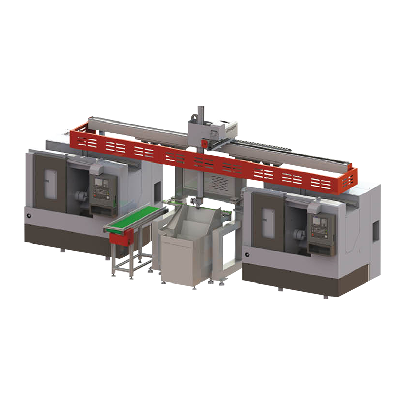 Línea de producción de Automation de la serie CNC de la Serie Medium ESME de 160160